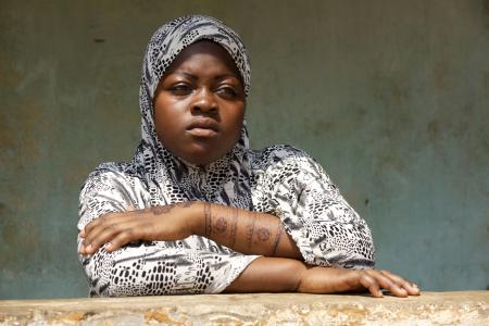 Aicha, de 16 años, fue víctima del tráfico infantil