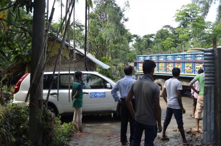 Plan International responde a las necesidades humanitarias provocadas por el Ciclón Roanu