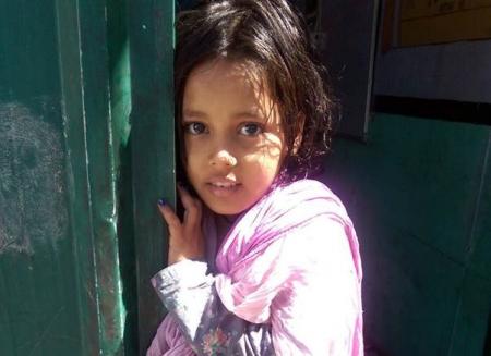 Ahora Ashida tiene nueve años vive en el refugio de Plan India