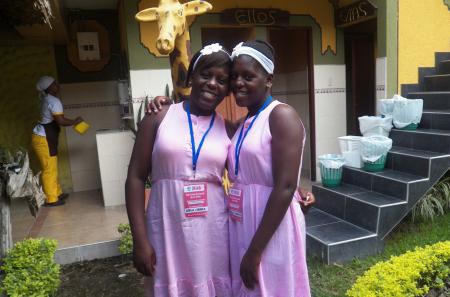 Adiela y Adila Churta participan activamente en el proceso de paz de su país liderando el cambio en su comunidad, Tangareal del Mira (San Andrés de Tumaco, Nariño)