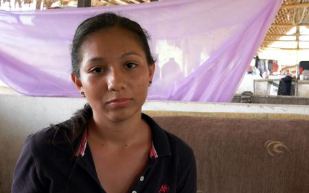 Johana, 18 años. Voluntaria de Plan International en Ecuador