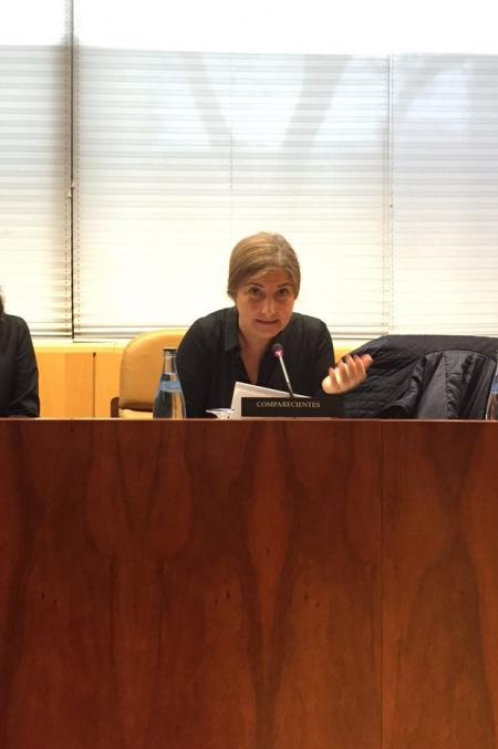 Concha López informa de los últimos datos sobre MGF en la Asamblea de Madrid
