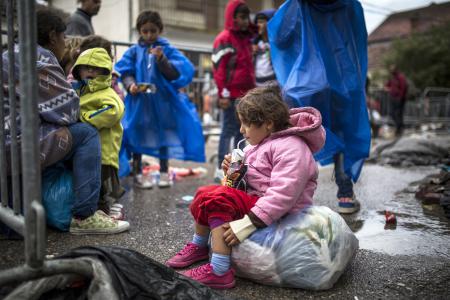 Niños y niñas refugiados sirios Niños y niñas refugiados sirios