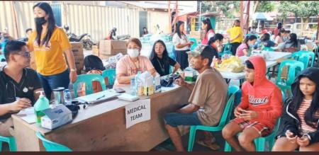 Población afectada por el volcán Taal en Filipinas Población afectada por el volcán Taal en Filipinas