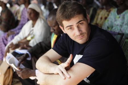 Iker Casillas embajador de la ONG Plan International